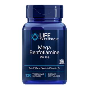 保税区发美国苯磷硫胺LifeExtension Benfotiamine维生素B1硫胺素