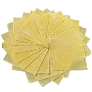 包邮靓面坊港式云吞皮广东碱水皮馄饨皮手工制作皮薄爽滑真空包装