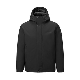 海澜之家羽绒服男短款2025冬季新款连帽加厚蓄热保暖中年爸爸外套