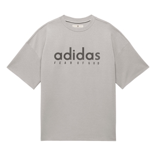 Fear of God Athletics系列运动短袖T恤adidas阿迪达斯三叶草