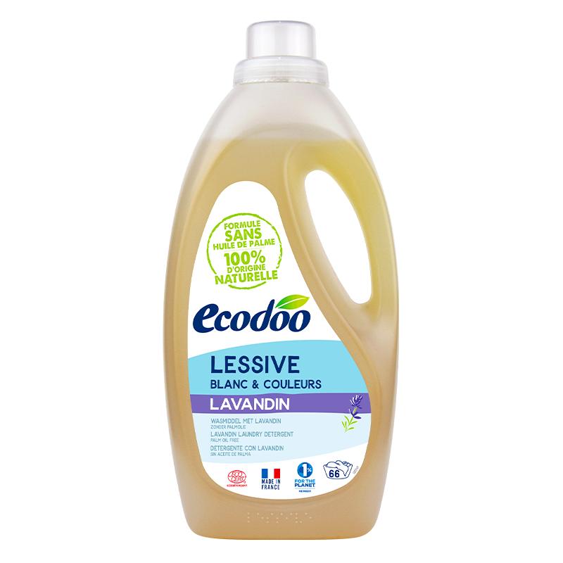 ecodoo逸樂舒洗衣液進口有機低泡洗滌劑家用寶寶孕婦牛仔褲留香2L
