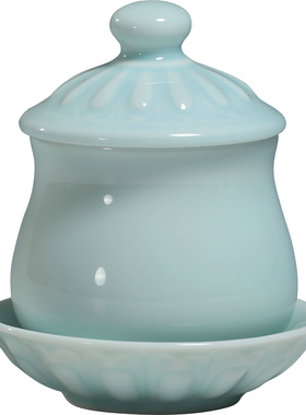 锵锵陶瓷青釉全套佛具套装