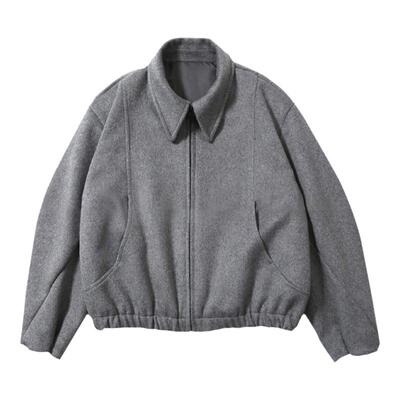 秋冬呢子外套短款韩版潮流夹克