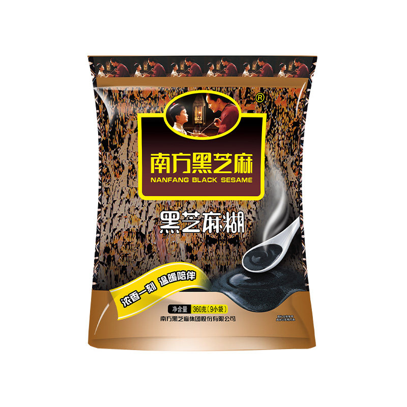 南方黑芝麻糊经典原味360g独立小袋冲饮即食TQL
