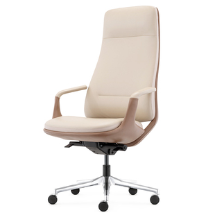 温迪意式轻奢豪华老板办公椅真皮大班椅可躺总裁椅舒适书房电脑椅