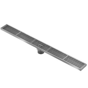 浪鲸304不锈钢地漏卫生间防臭器淋浴房洗衣机长条大排量地漏