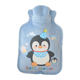 注水小号热水袋暖水袋2025新款可爱儿童暖手袋女生暖脚热水热敷袋