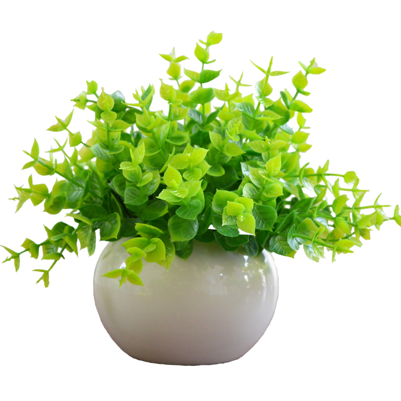 仿真花绿植物摆件小盆栽家居客厅室内摆设桌面装饰迷你假花草米兰