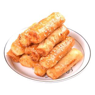 正宗詹记千层酥合肥特产宫廷桃酥王传统糕点点心盒装肉松酥条350g