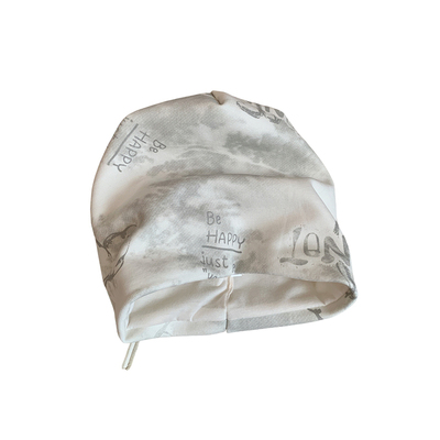 美式字母涂鸦包头帽女韩版时尚