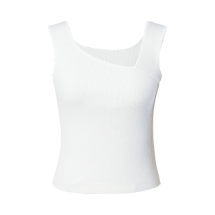 IAmMIX27夏纯色针织背心女短款修身弹力内搭小吊带女纯欲性格美背