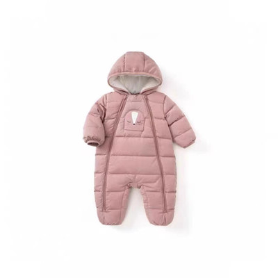 羽绒连体衣婴儿衣服宝宝冬装外出