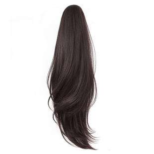 假发辫子女马尾抓夹式少女感高马尾假发仿真发层次微卷假发辫马尾