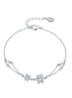 伊泰莲娜女人造水晶仙气轻奢手链