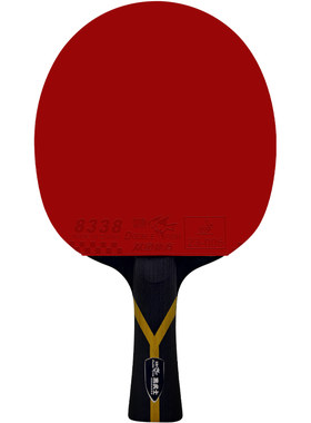 双鱼乒乓球拍专业级横直拍黑武士