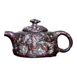 供春壶小容量120ml壶藏福钦州坭兴陶茶壶纯手工中式紫砂工艺茶具