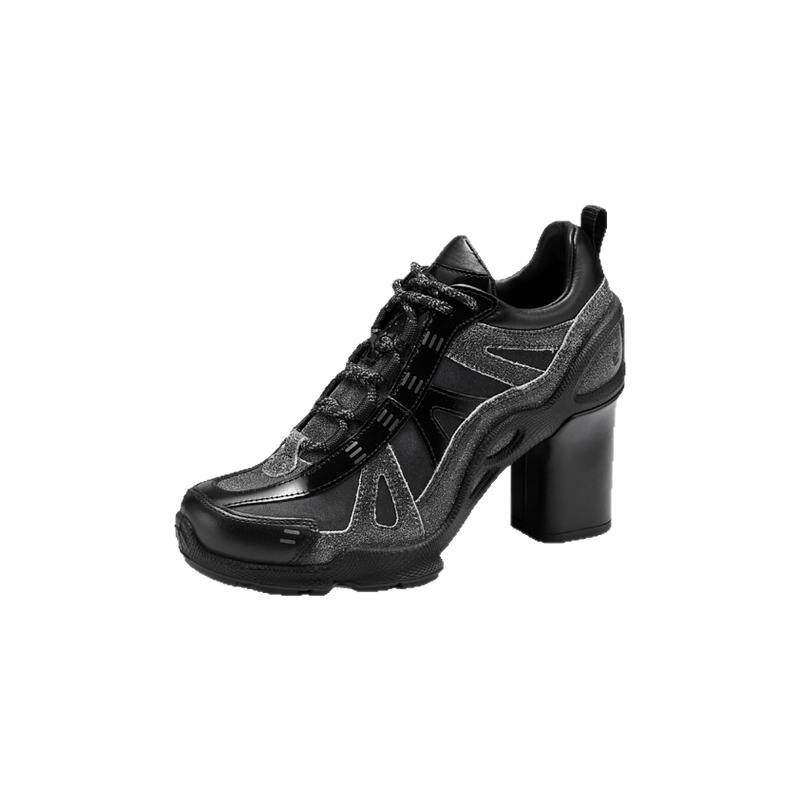 ECCO爱步女鞋 时尚粗跟运动舒适耐磨高跟鞋 健步BIOM C 842803