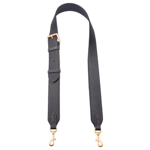 燕飞雪牛皮宽肩带米白斜挎包tb酒神包包带替换配件真皮荔枝纹带子