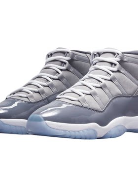 Jordan酷灰男女篮球鞋AJ11中帮鞋