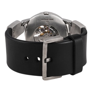 FOB手表 X P4 N°2 时间胶囊个性镂空表盘素银密镶钻进口机械腕表