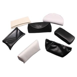 2025新款g&m高 档韩版墨镜眼镜盒黑色原版型大框太阳镜盒云朵包