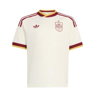大童西班牙国家队世界杯客场球迷版速干足球球衣adidas阿迪达斯
