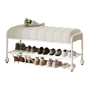 换鞋凳入户门口家用穿鞋凳服装店鞋店试鞋凳高端创意鞋柜坐凳一体