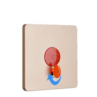 报警器开关面板紧急按钮家用sos按钮应急呼叫卧室手动86型一键