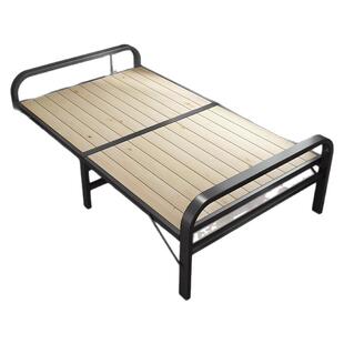 折叠床单人床实木铁艺午休小床办公室午睡神器临时加床医院陪护床