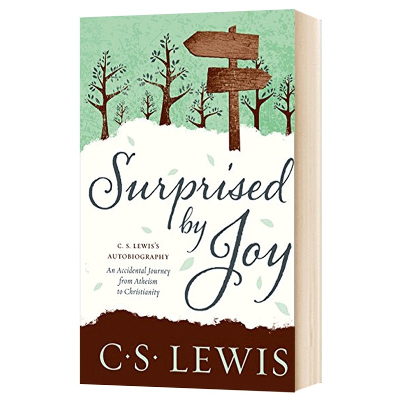 Surprised by Joy 英文原版 刘易斯经典 惊喜 英语文学书 英文版原版书籍 纳尼亚传奇作者 C. Lewis Signature Classic