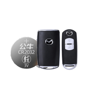 适用马自达3昂克赛拉马自达6六阿特兹2睿翼cx5星骋CX4 CX30 CX7汽车钥匙电池CR2025遥控器纽扣电子马三 马六