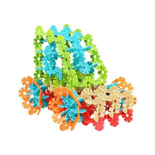 儿童雪花片大号拼插加厚积木拼装拼图幼儿园男孩女孩插片益智玩具
