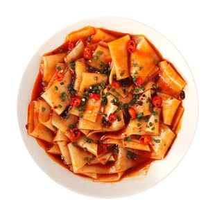 甘肃定西特产土豆粉250g宽粉马铃薯鲜湿粉条火锅砂锅食材不带调料