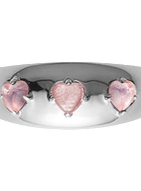 minttherapy颗颗膨胀爱心戒指