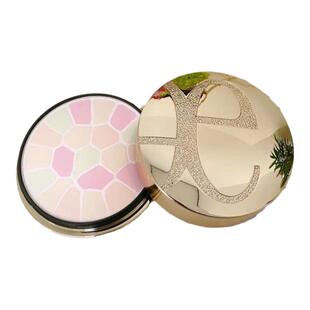 日本本土elegance雅莉格丝欢颜蜜粉饼定妆控油持久E大饼家庭装27g