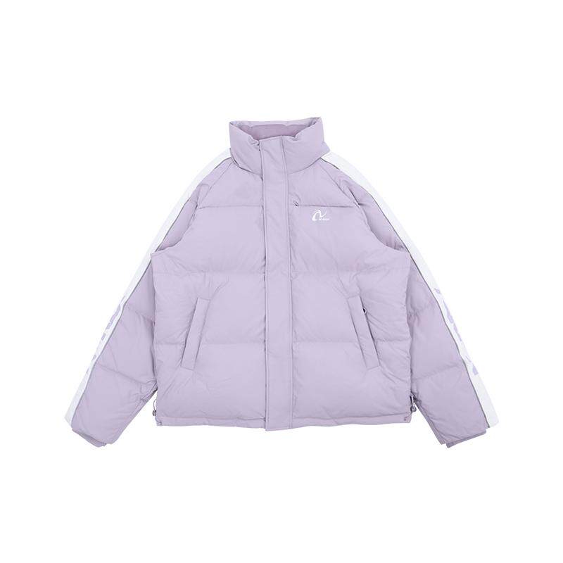 NERDY2024冬装新款保暖面包服情侣同款宽松休闲立领短款羽绒服女