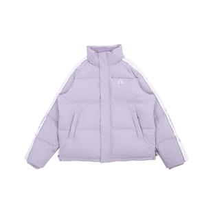 NERDY2024冬装新款保暖面包服情侣同款宽松休闲立领短款羽绒服女