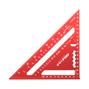 铝合金三角尺加厚45度大号角尺90度直角尺木工焊工高精度万用工具