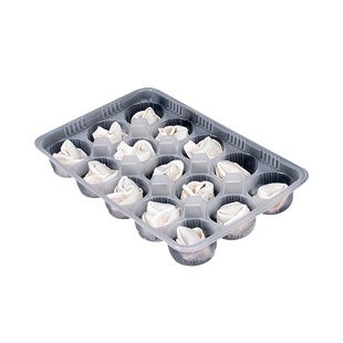 一次性馄饨打包盒生小笼包混沌专用盒子馄炖速冻云吞盒收纳盒冷冻