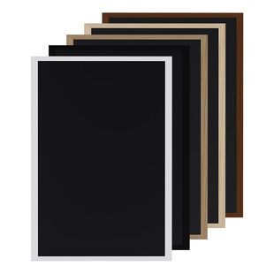 实木松木框磁性墙挂式小黑板粉笔餐饮店摆摊咖啡店铺菜单牌冰箱贴收纳展示装饰板广告牌大白板写字板儿童家用