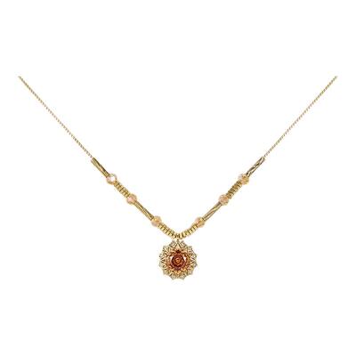 Riotlily/艾特里里大漠金阳系列项链锆石浪漫短链送礼出游季礼物