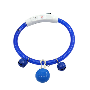 宠物夜晚遛狗项圈usb发光圈夜间