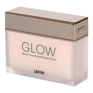 Lofree洛斐GLOW粉底液充电宝移动电源10000mAh大容量女生小巧便携适用华为苹果oppo小米vivo快充飞机高铁可带