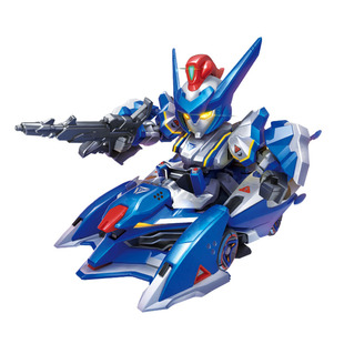 奥迪双钻超限猎兵凯能模型拼积木前导重装跑跑卡丁车竞速套装玩具