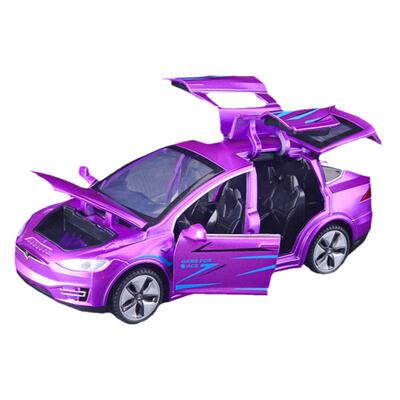 1/32特斯拉吃鸡版儿童玩具小汽车