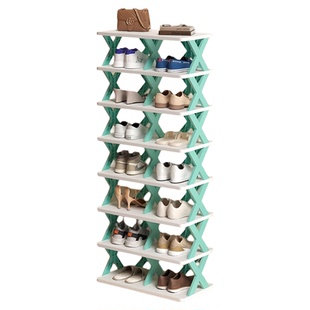 鞋架小窄门口入户门鞋架子简易多层省空间塑料收纳架鞋柜宿舍小型