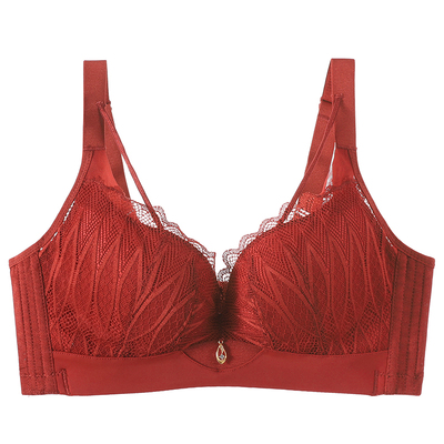 爱戴无钢圈桑蚕丝法式文胸套装