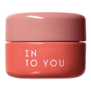 intoyou罐装双拼唇泥cd05裸咖土棕色腮红雾面哑光口红低饱和多用