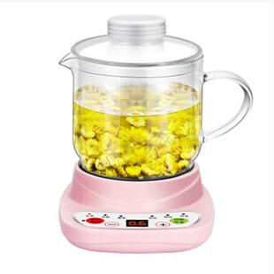 韩代养生杯YS-B168盖子玻璃子杯子底座底盘加热保温分体养生壶