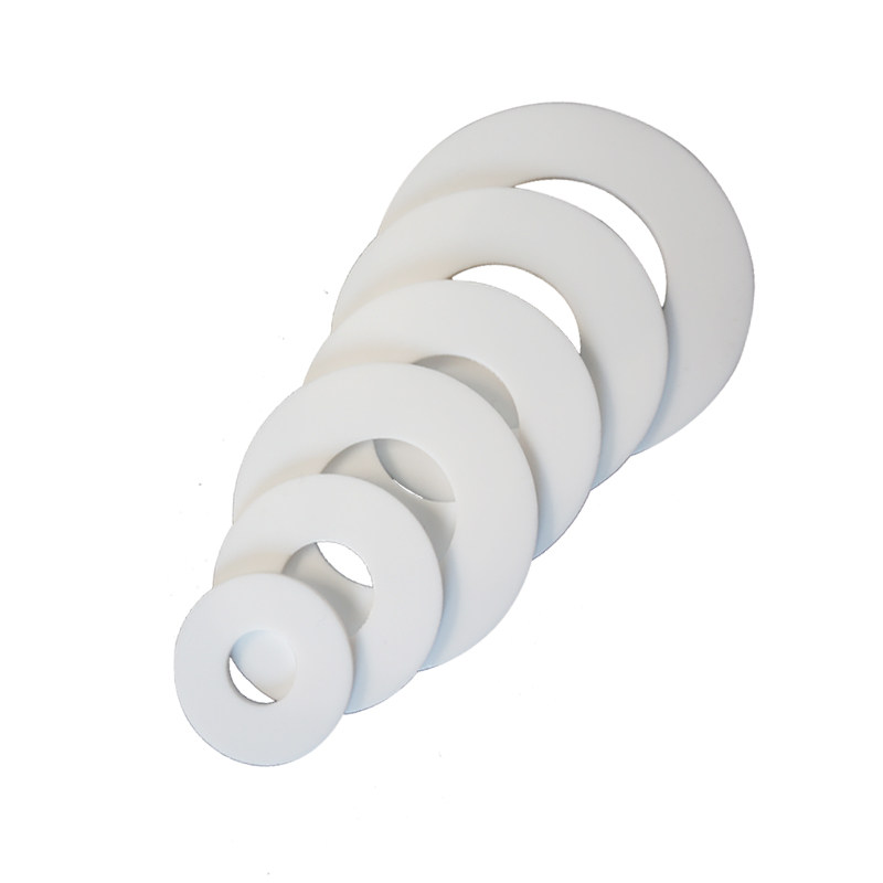 四氟垫片耐高温聚四氟乙烯垫片铁氟龙垫法兰垫PTFE密封圈加工定制